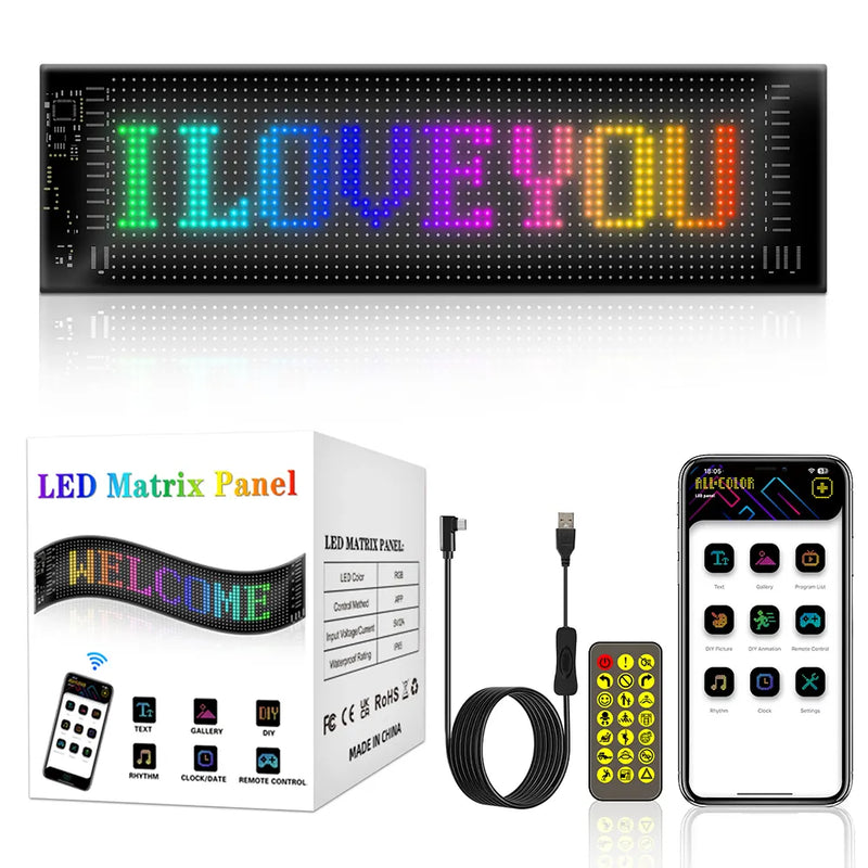 LED Display Screen For Car