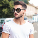 9 Gear Adjustable Tint Round Polarized Sunglasses/نظارات شمسية مستقطبة مستديرة بعدسة قابلة للتعتيم